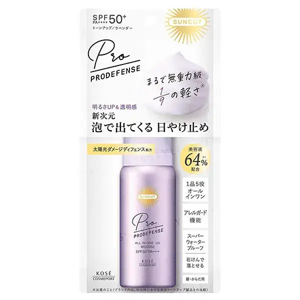 Kosé Suncut Prodefense All In One UV Mousse SPF 50+ PA++++