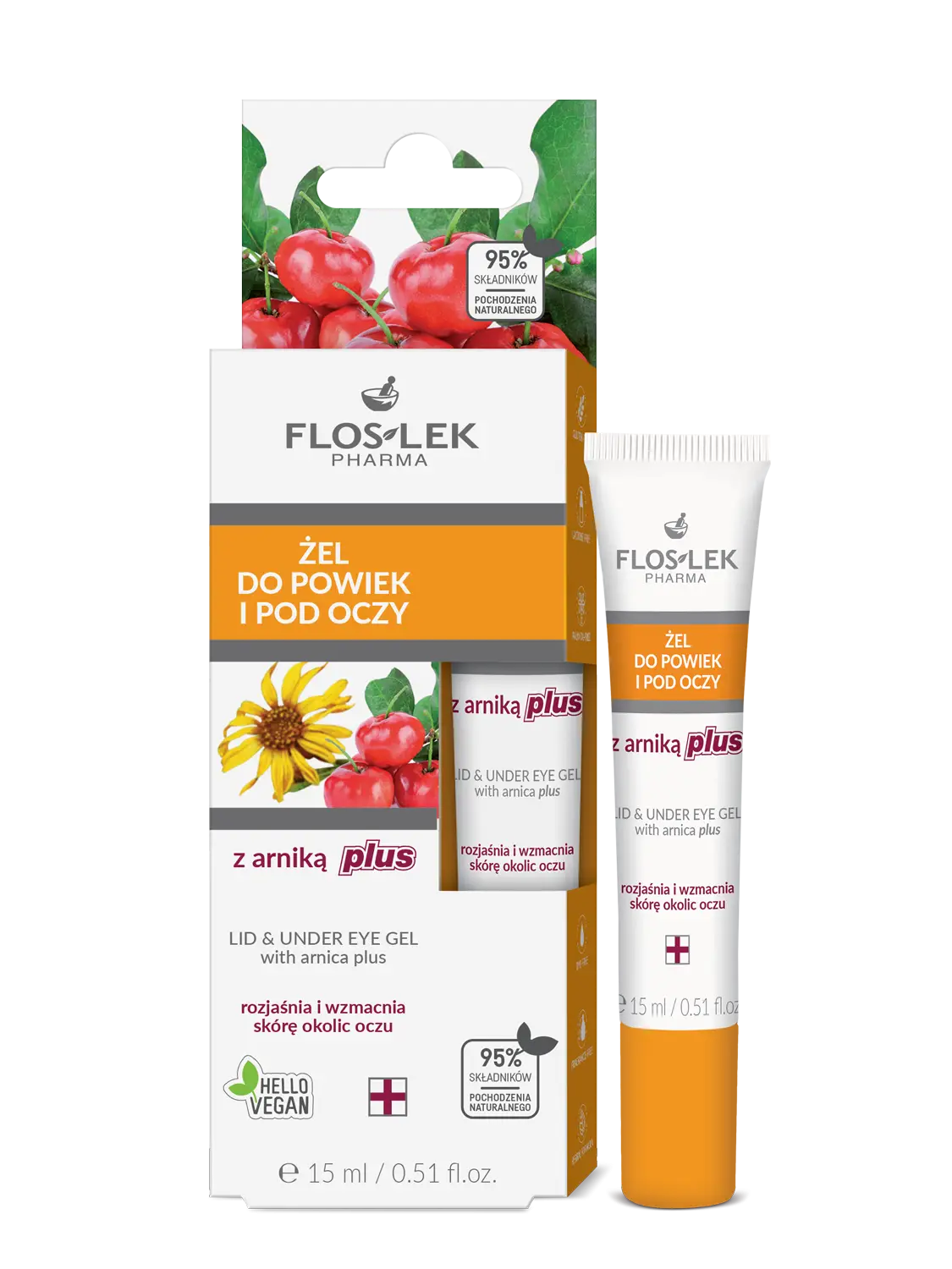 Flos-lek Eyelid And Under-Eye Gel With Arnica Plus