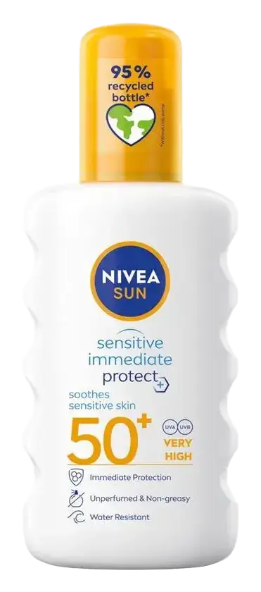Nivea Sun Sensitive Immediate Protect Spray SPF 50+ South Africa