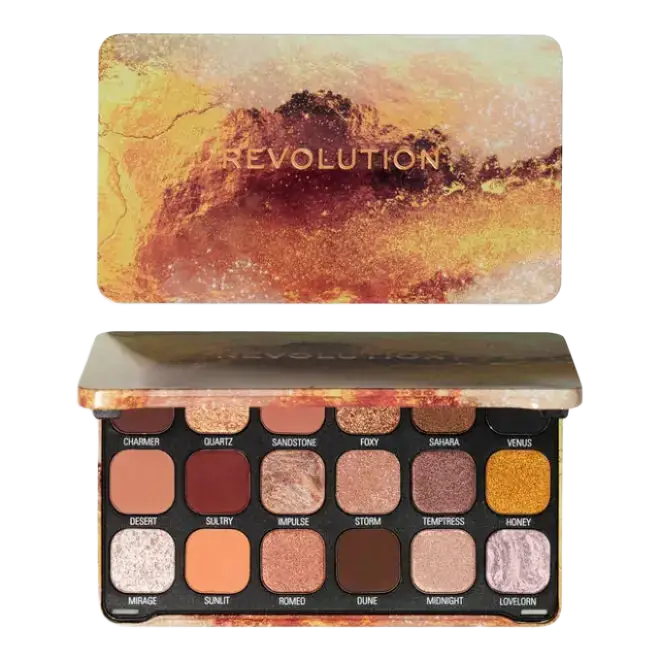 Revolution Beauty Forever Flawless Eyeshadow Palette Bronze Temptation