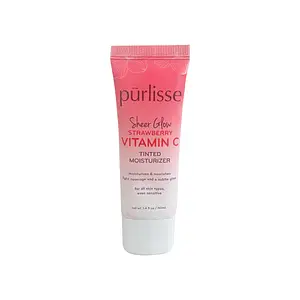 Purlisse Sheer Glow Strawberry Vitamin C Tinted Moisturizer Light