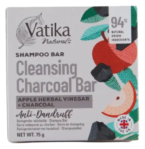 Dabur Vatika Naturals Shampoo Bar Cleansing Charcoal
