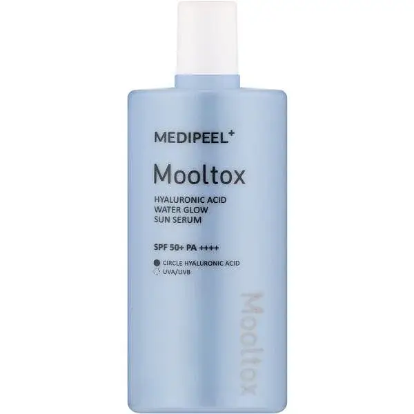 MEDI-PEEL Mooltox Hyaluronic Acid Water Glow Sun Serum SPF 50+