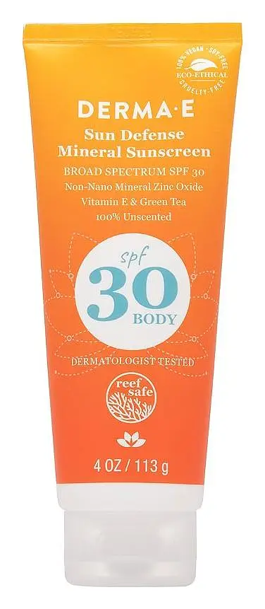 Derma E Sun Defense Mineral Sunscreen SPF 30 Body