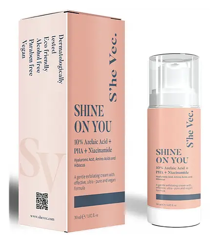 S'he vec Shine On You 10% Azelaic Acid + PHA + Niacinamide