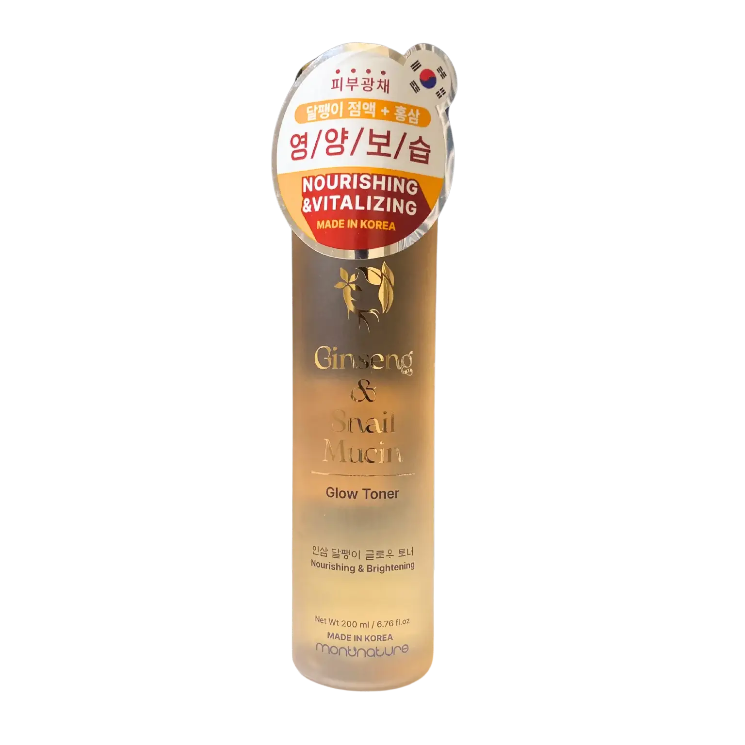Montnature Ginseng & Snail Mucin Glow Toner