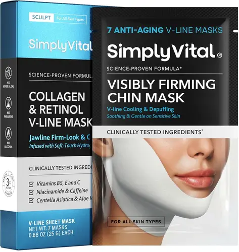 Simply Vital Visibly Firming Chin Mask