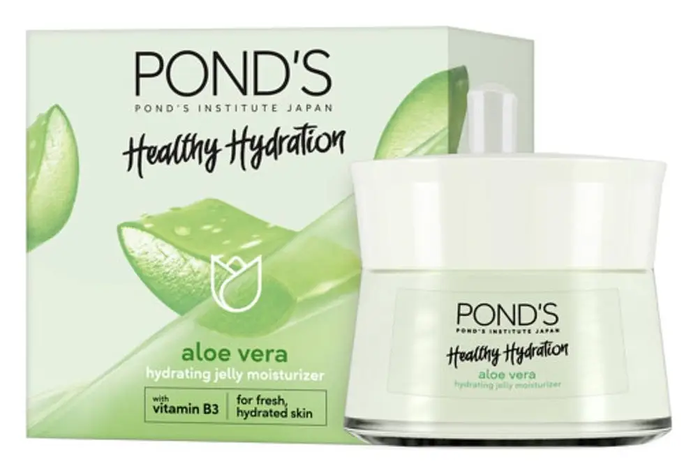 Pond's Healthy Hydration Hydrating Jelly Moisturizer Aloe Vera