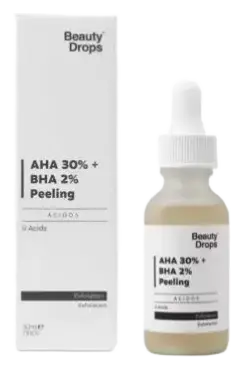 beauty drops AHA 30% + BHA 2% Peeling