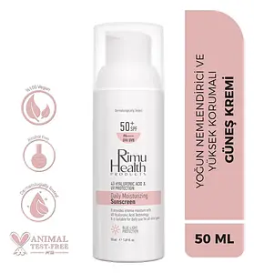 Rimu Health Products 4D Hyaluronic Acid & UV Protection Daily Moisturizing Sunscreen
