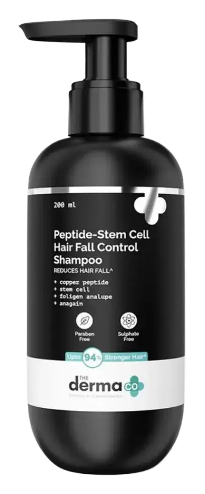 The Derma Co Peptide-Stem Cell Hair Fall Control Shampoo
