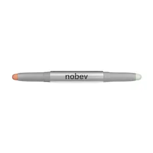 Nobev Color Corrector Soft Dual Pencil 01 Salmon Green