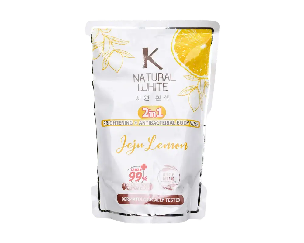 K Natural White Jeju Lemon Body Wash