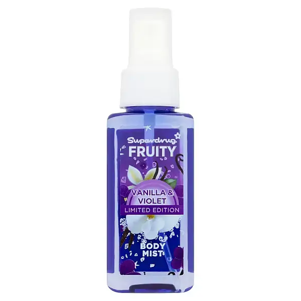 Superdrug Fruity Body Mist Vanilla & Violet