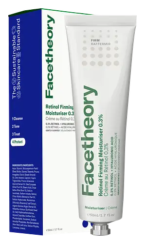 FaceTheory Retinol Firming Moisturiser 0.3% Mandarin