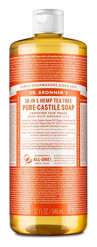 Dr. Bronner's Pure-Castile Liquid Soap Tea Tree