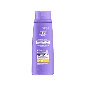 Fresh Skinlab Blueberry Acai Retinol Advanced Wrinkle Repair Super Serum Lotion SPF 60