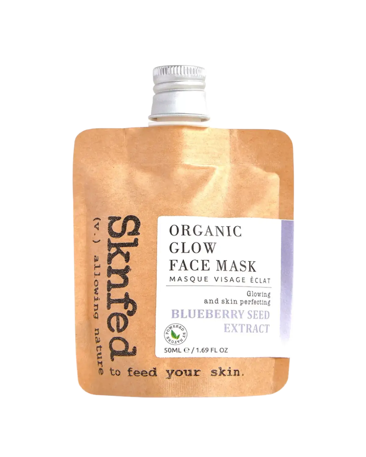 Sknfed Organic Glow Face Mask Blueberry
