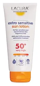 Lacura Extra Sensitive Sun Lotion SPF50+