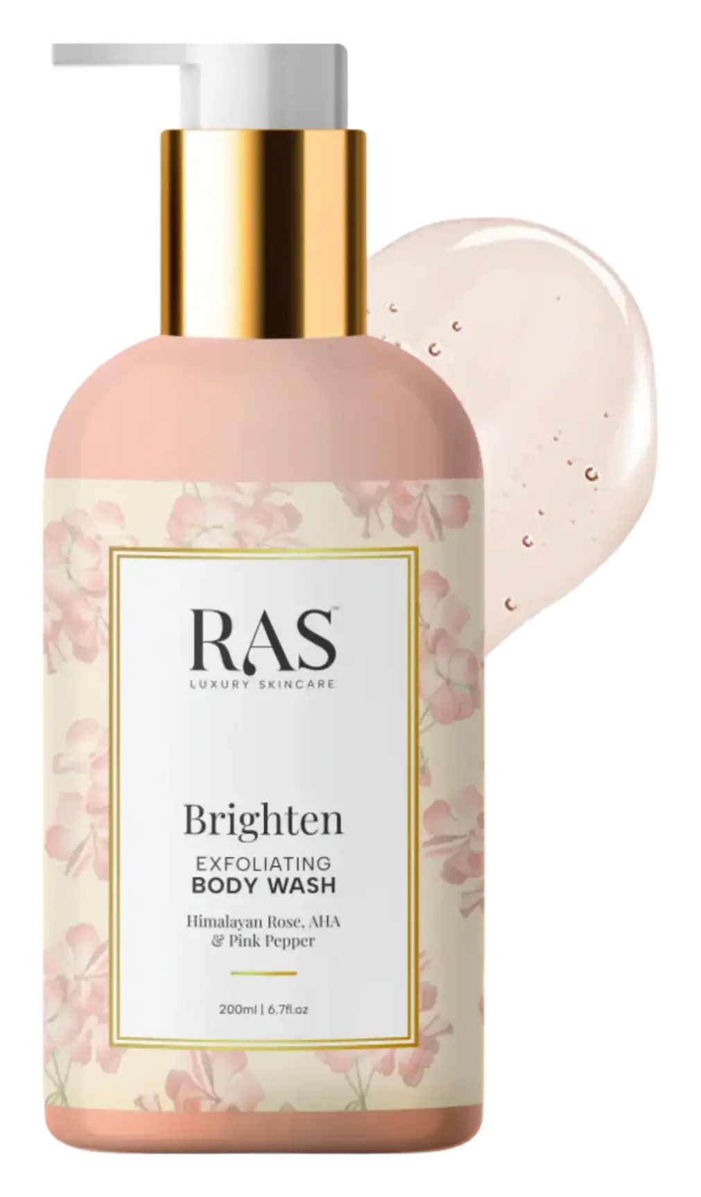 RAS Luxury Oils Brighten AHA Botanical Body Wash