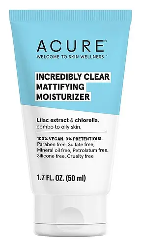 Acure Incredibly Clear Mattifying Moisturizer
