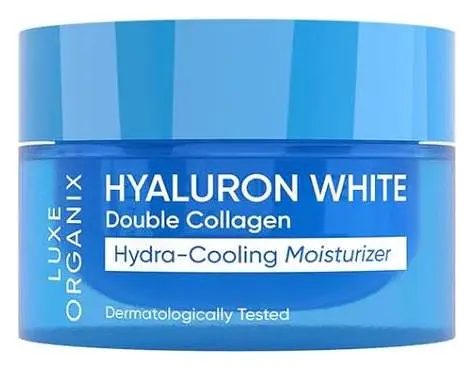 Luxe Organix Hyaluron White Double Collagen Hydra-Cooling Moisturizer