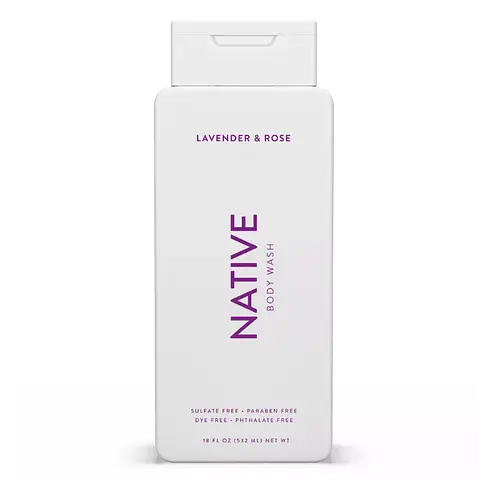 Native Body Wash Lavender & Rose