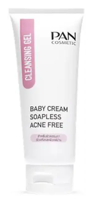 Pan Cosmetic Baby Cream Soapless Acne Free Cleansing Gel