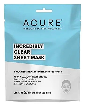 Acure Incredibly Clear Sheet Mask