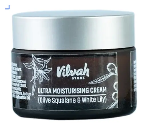 Vilvah Ultra Moisturising Cream (Olive Squalene And White Lily)