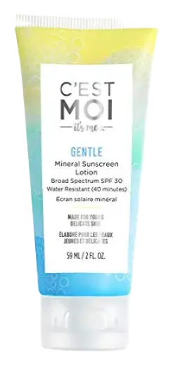 C’est Moi Gentle Mineral Sunscreen Lotion Broad Spectrum SPF 30