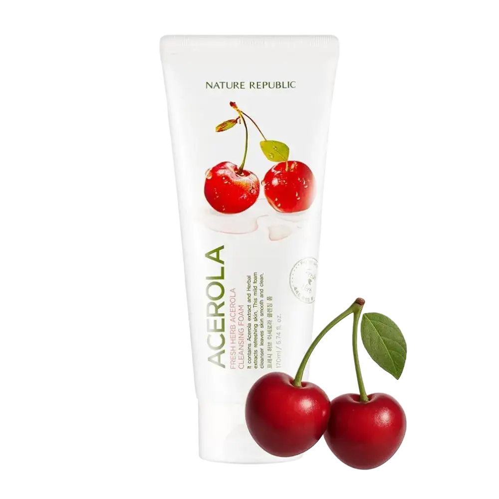 Nature Republic Fresh Herb Acerola Cleansing Foam