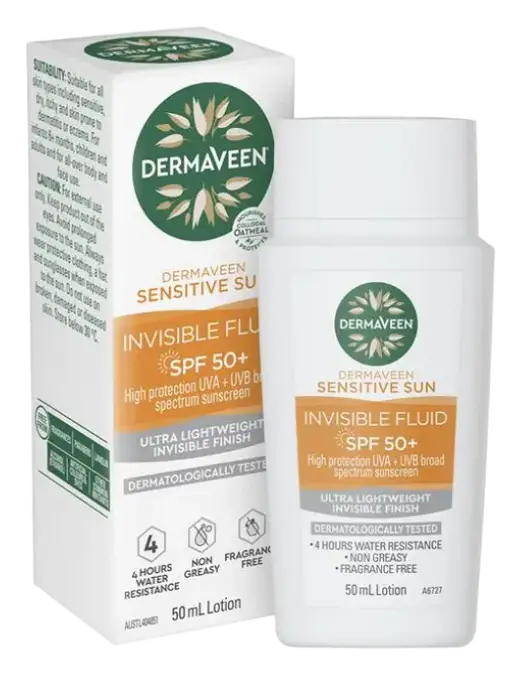 Dermaveen Sensitive Sun Invisible Fluid SPF 50+