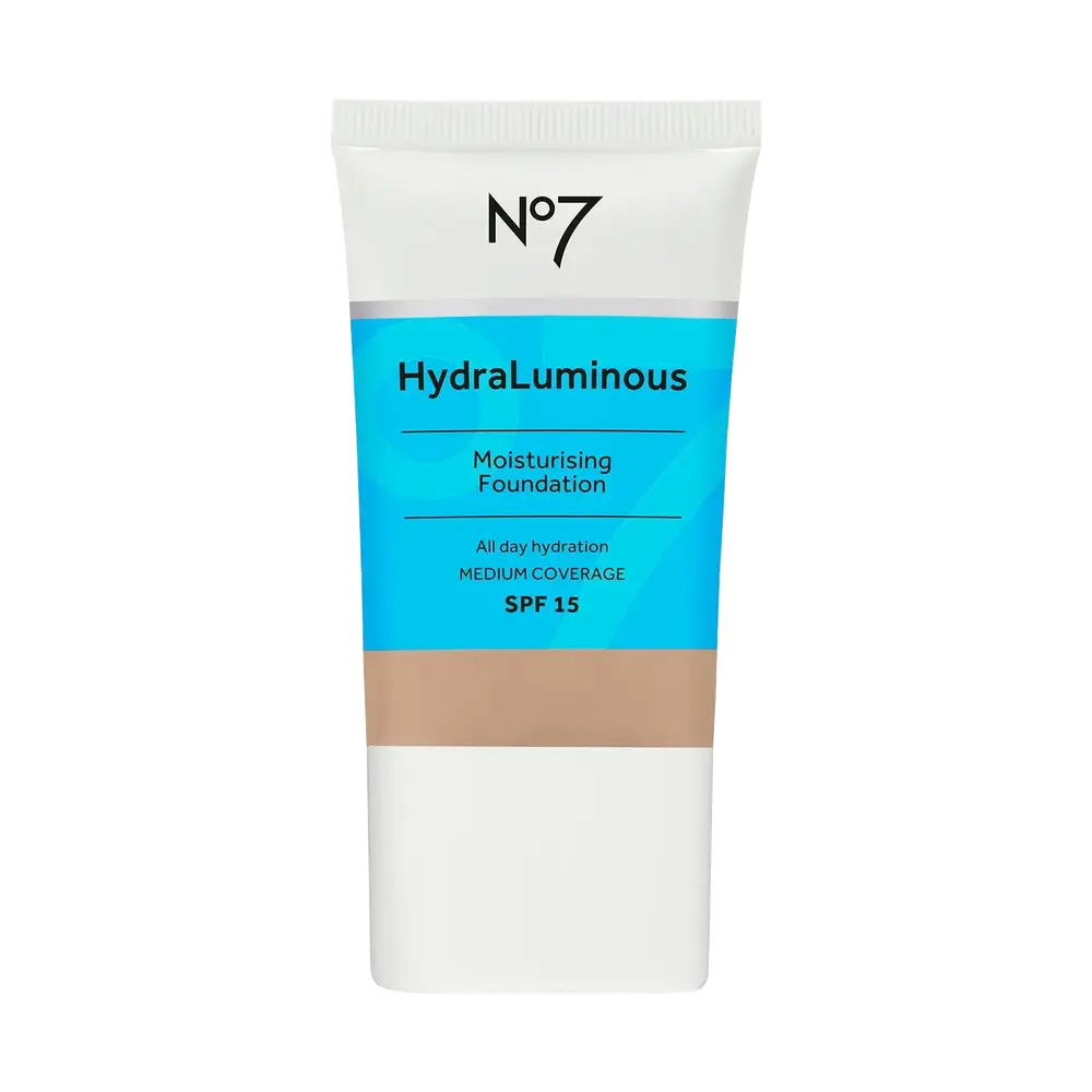 No7 HydraLuminous Moisturising Foundation 6 Warm Beige