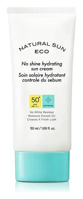 Natural Sun Eco No Shine Hydrating Sun Cream SPF50+ PA+++
