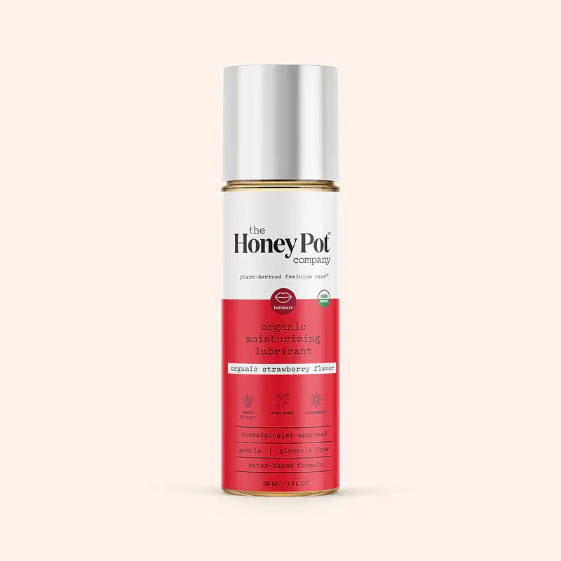 The Honey Pot Organic Strawberry Moisturizing Lubricant