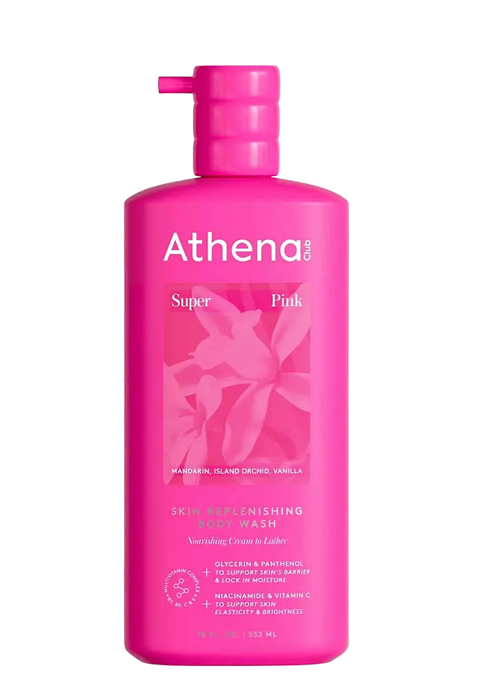 Athena Club Skin Replenishing Body Wash Super Pink