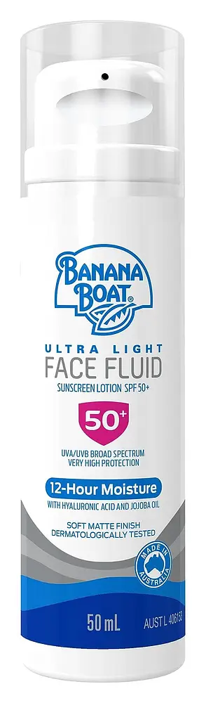 Banana Boat Ultra Light Face Fluid SPF 50+