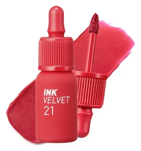 Peripera Ink Velvet 21 Vitality Coral Red