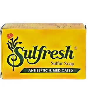Sulfresh Antiseptic & Medicated Sulfur Soap Yellow