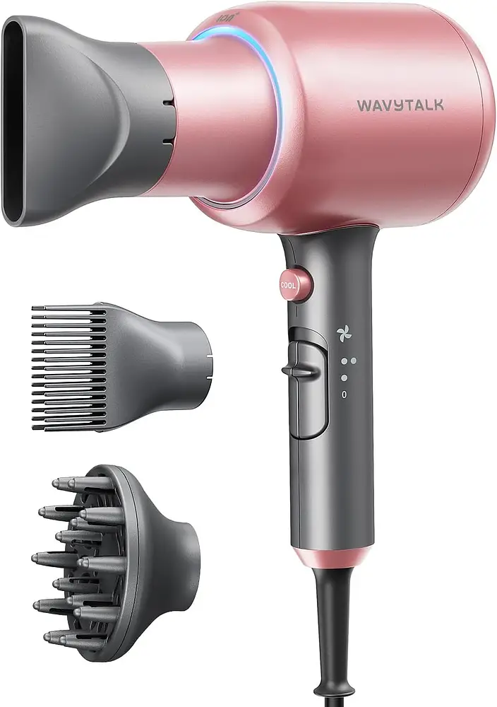 Wavytalk Blown Away Ionic Hair Dryer Cyber Rose Pink
