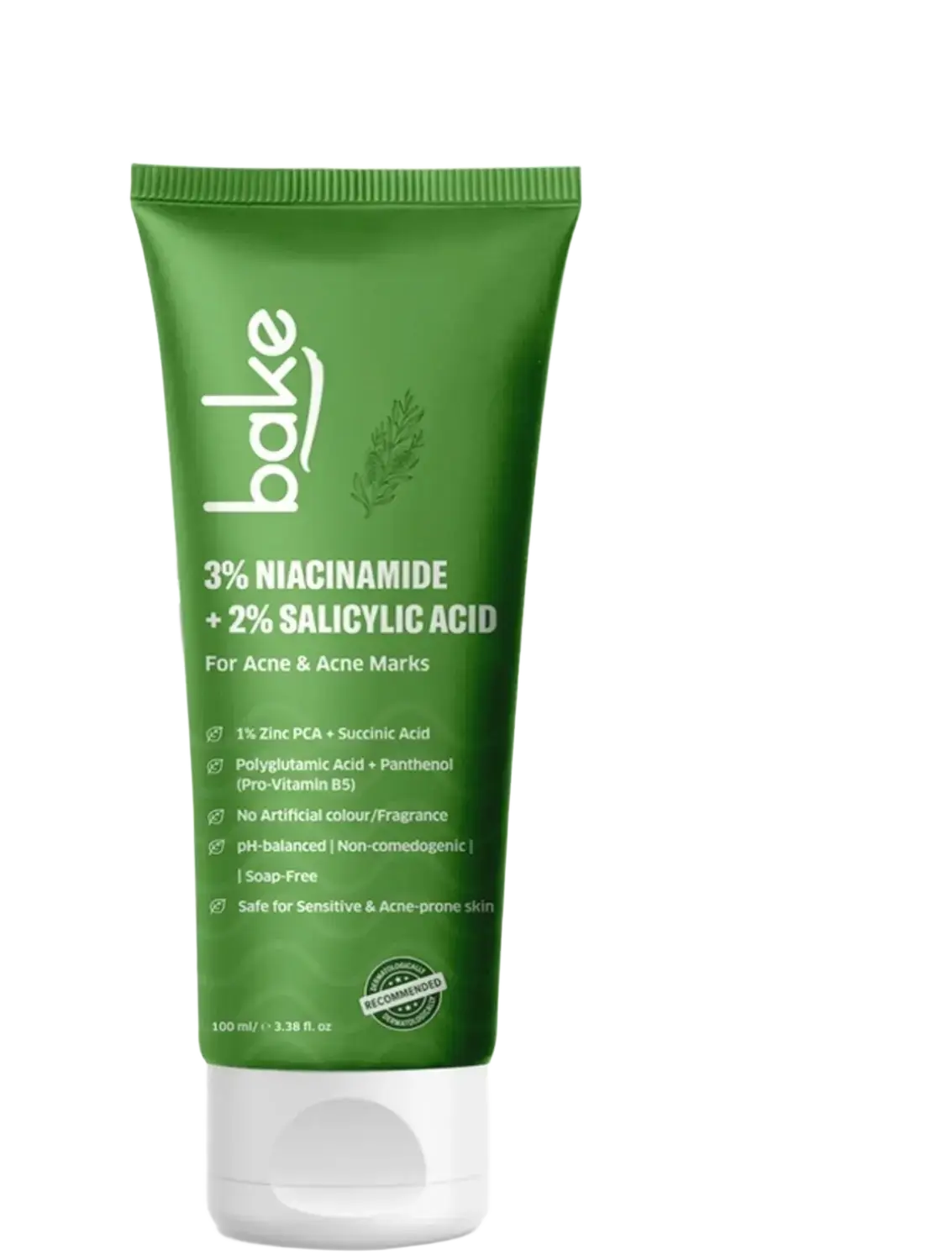 Bake 2% Salicylic Acid + 3% Niacinamide Face Wash