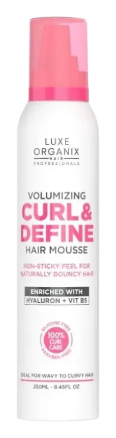 Luxe Organix Volumizing Curl & Define Hair Mousse