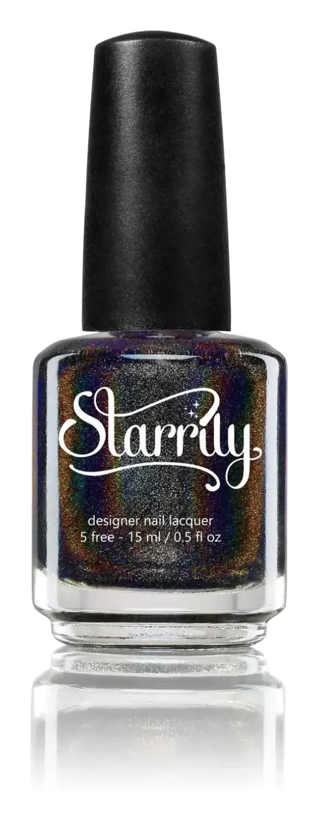 Starrily Designer Nail Lacquer Black Magic