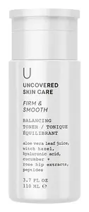 Uncovered Skin Care Firm & Smooth Balancing Toner