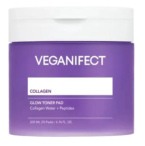Veganifect Collagen Glow Toner Pad