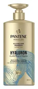 Pantene Miracles Hyaluron Clarify & Hydrate Silicone-Free Shampoo