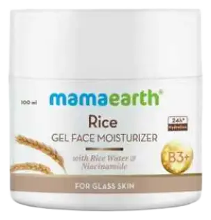 Mamaearth Rice Gel Face Moisturizer With Rice Water & Niacinamide for Glass Skin
