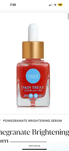 Esmi Skin Minerals Pomegranate brightening serum