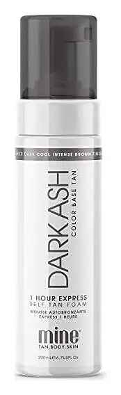 Minetan Dark Ash 1 Hour Express Self Tan Foam